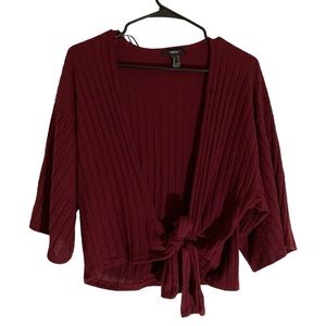 Forever 21 cardigan blouse